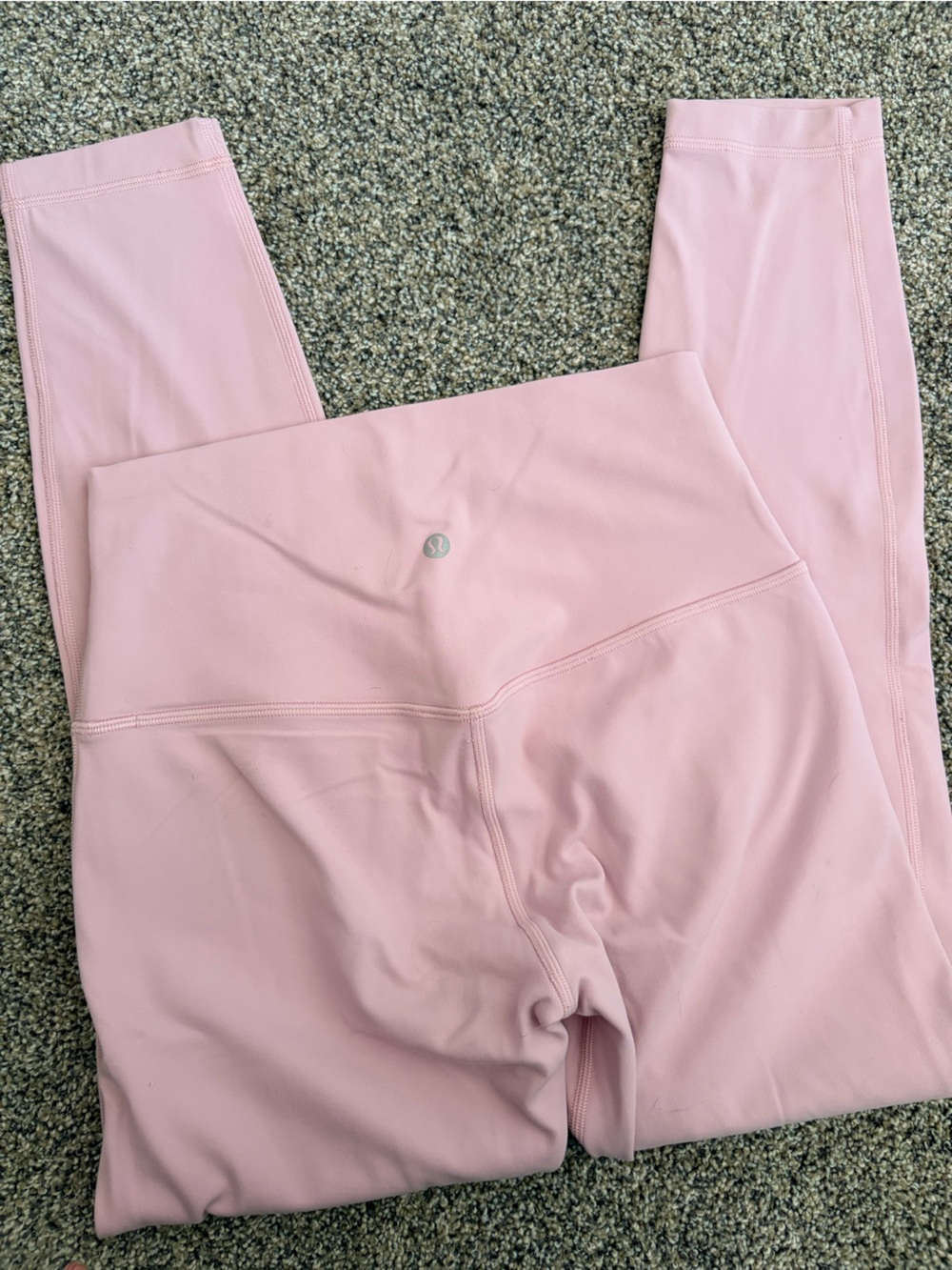 lululemon athletica Light Pink High-Rise Leggings